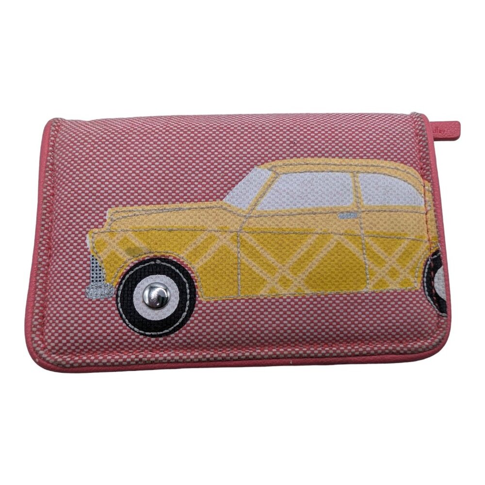 Vera Bradley RFID Beach Vintage Car Wallet Cuban Stamp Lining Bifold - Picture 11 of 12